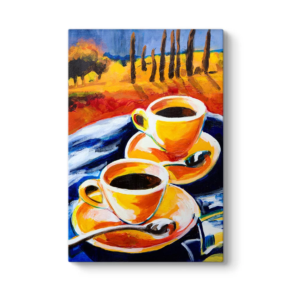 Çay Zamanı Tablosu - Model 2